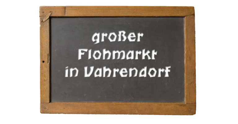Flohmarkt in Vahrendorf