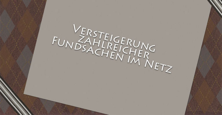 Fundsachen Online-Versteigerung der Stadt Buchholz