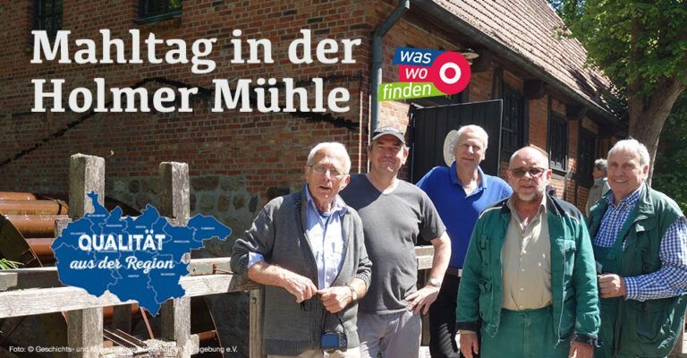 Mahltag in der Holmer Mühle