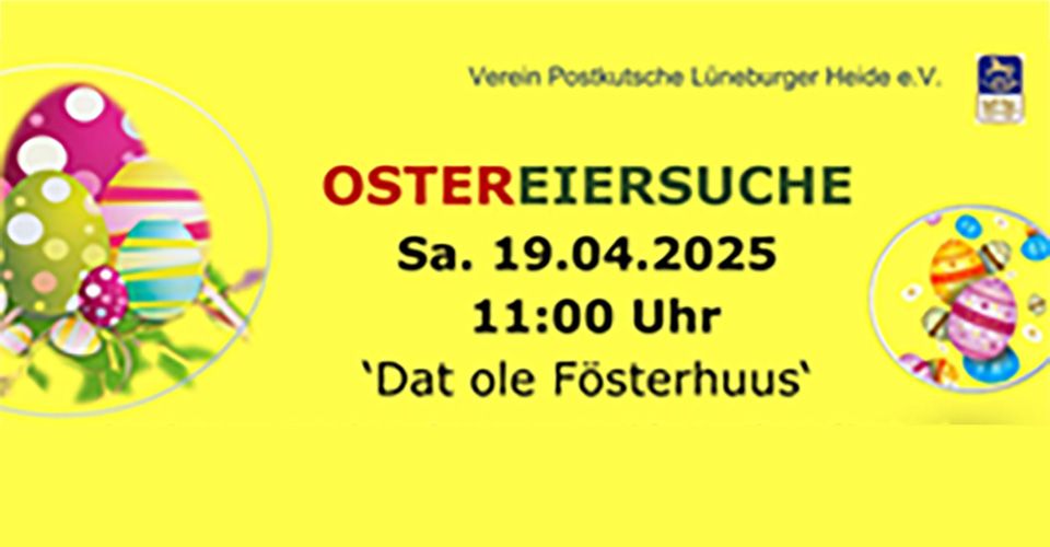 Ostereiersuche im Dat ole Fösterhuus