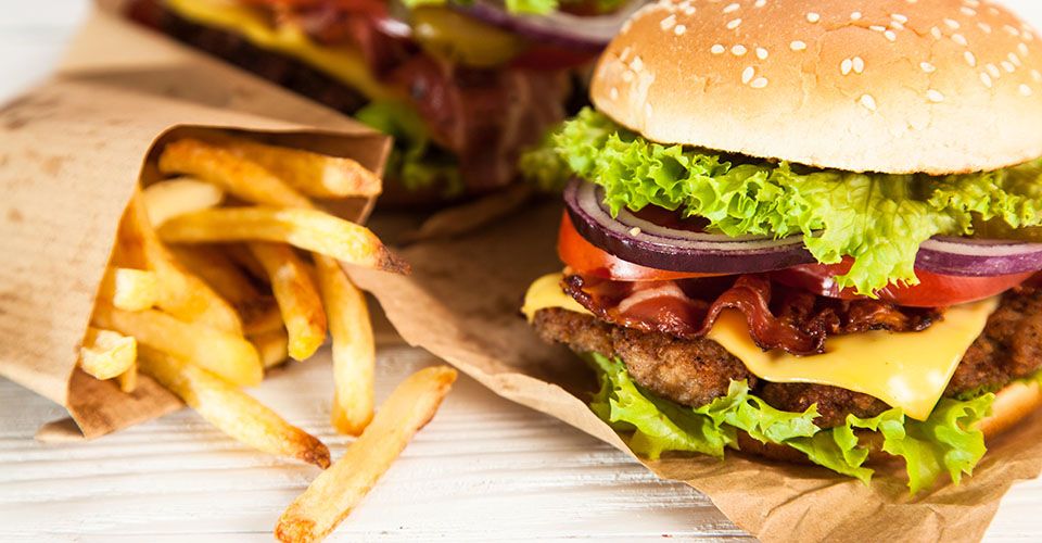 Burger und Pommes Burger in der Nähe