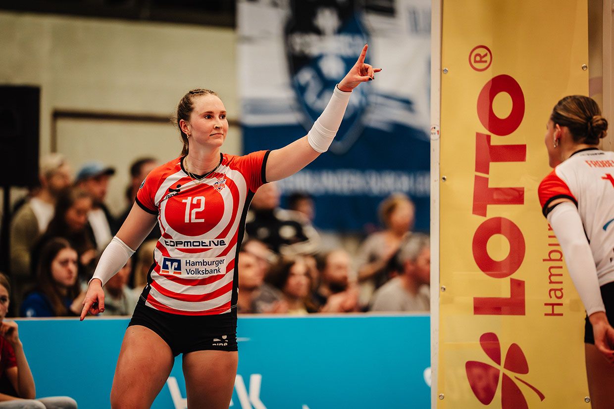 US-Amerikanerin Hannah Ammerman fällt verletzt für das das erste TV-Spiel der Geschichte des ETV aus. 