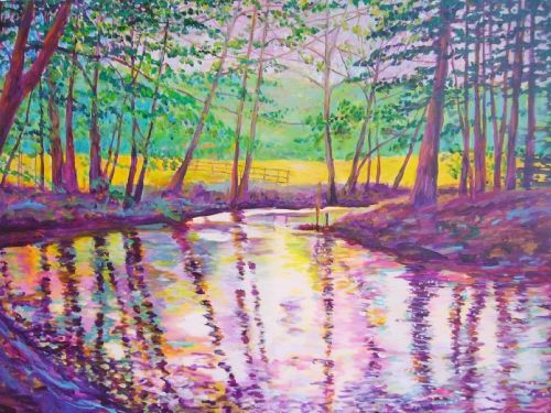 Seeve 60, Acryl auf Leinwand (80 x 60 cm)