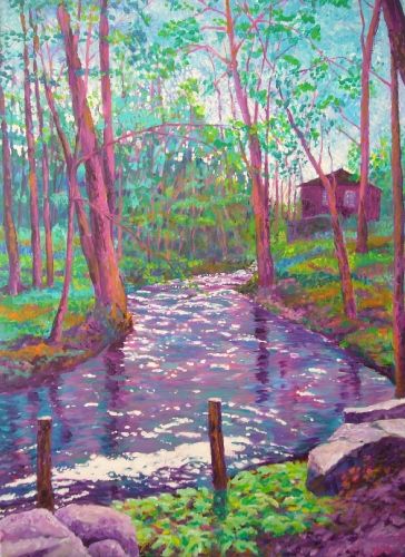 Seeve 62, Acryl auf Leinwand (60 x 80 cm)