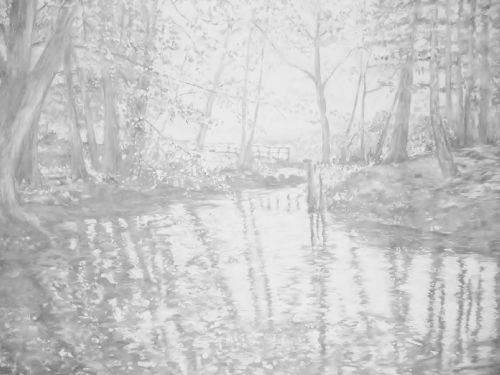 Seeve 78, Acryl auf Leinwand (90 x 70 cm)