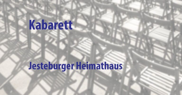 Kabarett mit Anna Schäfer im Heimathaus