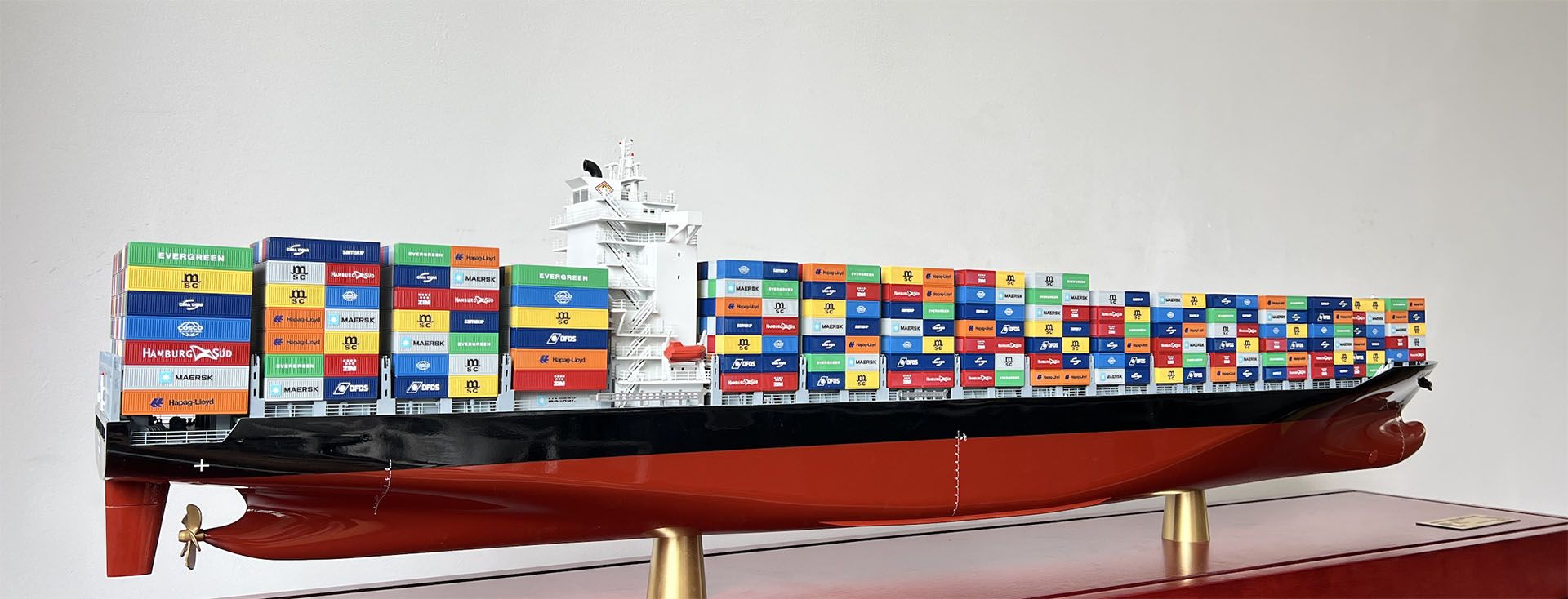Container Ship Modell von Compass Models