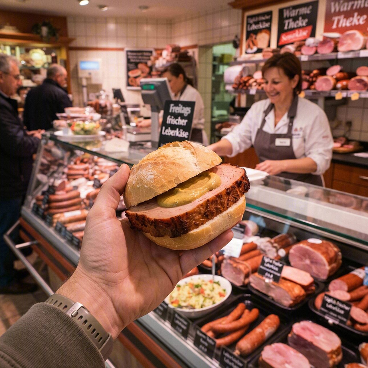 Jeden Freitag Leberkäsebrötchen bei EDEKA Järneke